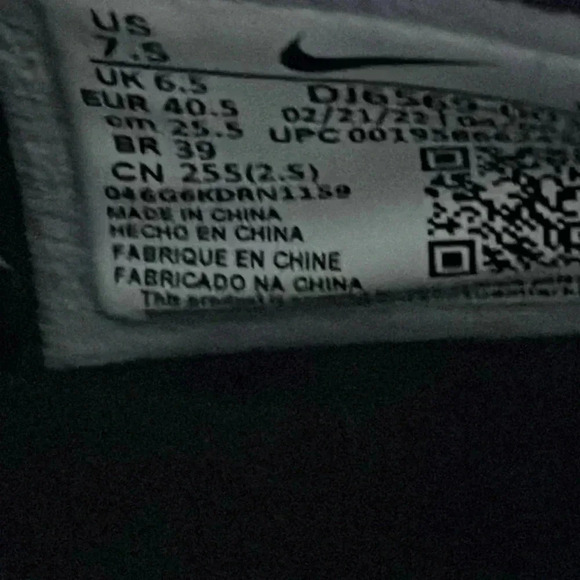 NEW Nike Air Zoom Victory Tour 2 Golf Shoes Black White DJ6569-001 Men Size 7.5